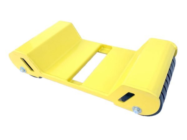 Recovery Transport Dolly Roller Vehicle Skate Heavy-Duty Wheel Loader 2500kg Yellow