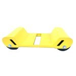 Recovery Transport Dolly Roller Vehicle Skate Heavy-Duty Wheel Loader 2500kg Yellow - Image 2