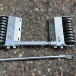 Self-Jacking Folding Recovery Skate Dolly - 3T Wheel Loader Mover - Image 3