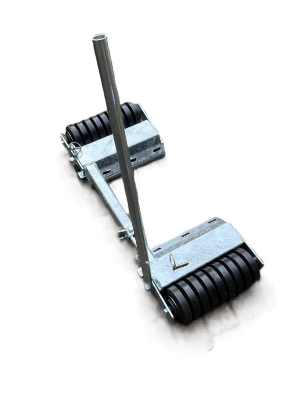 Self-Jacking Folding Recovery Skate Dolly - 3T Wheel Loader Mover