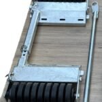 Self-Jacking Folding Recovery Skate Dolly - 3T Wheel Loader Mover - Image 2