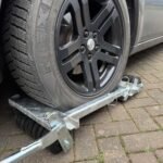 2 x Self-Jacking Folding Recovery Skate Dolly - 3T Wheel Loader Mover - Image 4