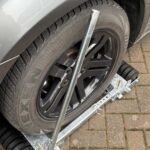 2 x Self-Jacking Folding Recovery Skate Dolly - 3T Wheel Loader Mover - Image 3
