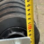 2 x Self-Jacking Folding Recovery Skate Dolly - 3T Wheel Loader Mover - Image 8